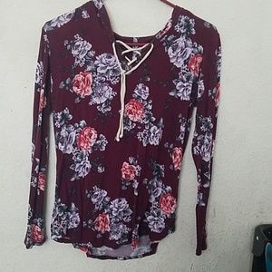 floral long sleeve ♡♡